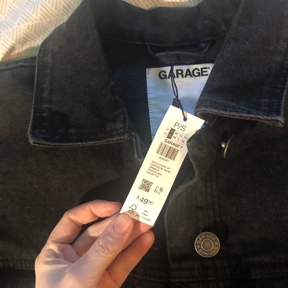 GARAGE • Black Cropped Jacket - Picture 3 of 4